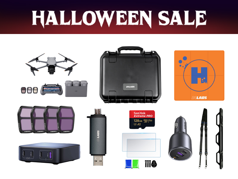 DJI Air 3S Spooky Combo w. DJI RC 2